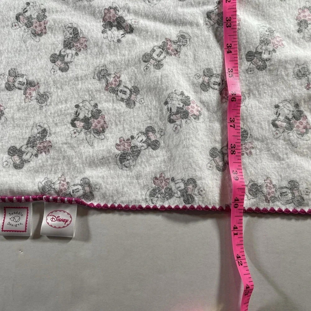 Disney Minnie Mouse Baby Swaddle Blanket‎ Soft Cotton Blanket  Swaddle Designs
